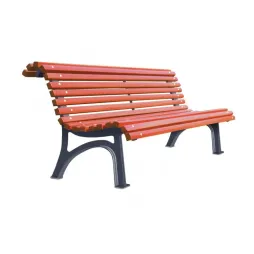 Banc public en bois Plaza