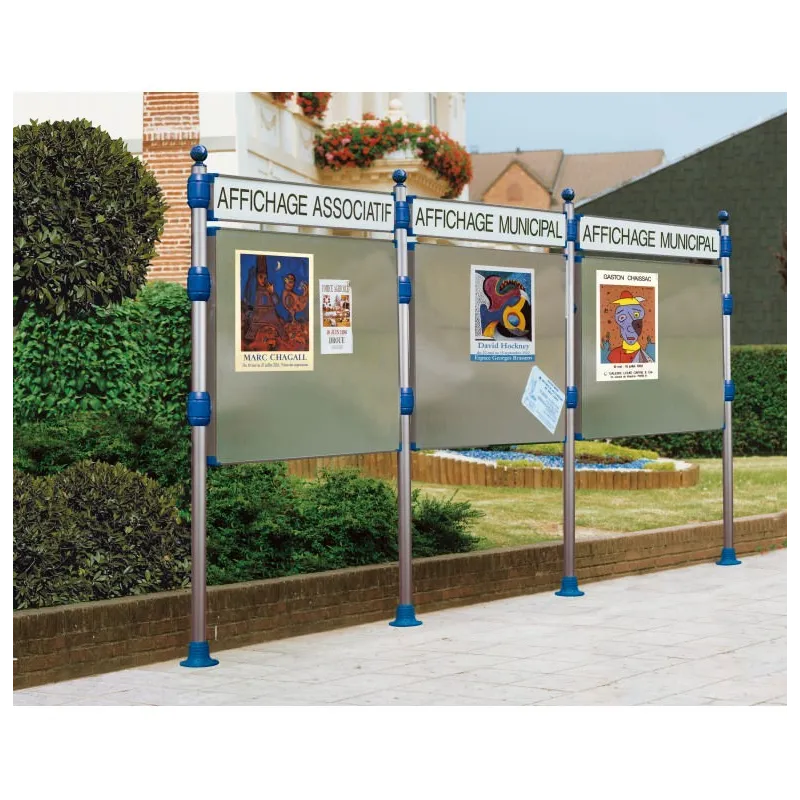 Tableau D'affichage Mural 5 Panneaux A4 - Support Organisation Pour Bureau, Restaurant, Exposition