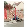Barrière extensible pour chantier