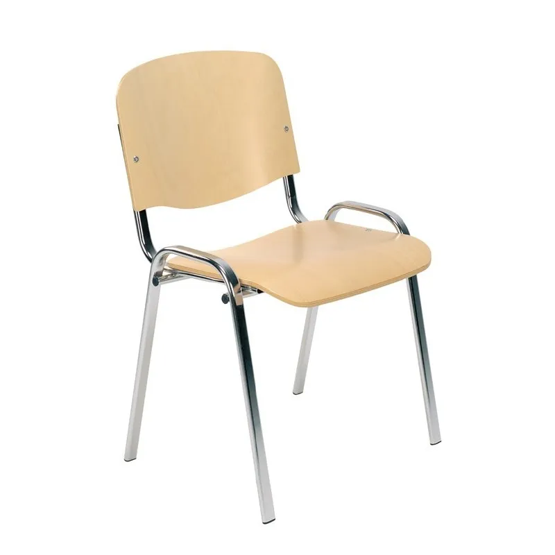 Chaise de collectivité en bois Iso