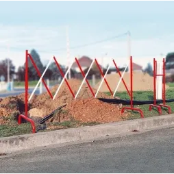 Barrière extensible pour chantier