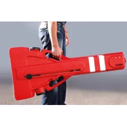 Barrière extensible pour chantier