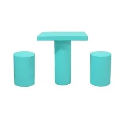 Table pic nic en béton Duo