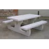 Table de pique-nique en béton rectangulaire Languedoc