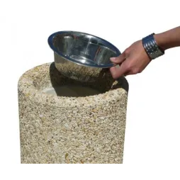 Cendrier extérieur en béton Balthazar