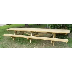 18 personnes - Table de pique nique grande capacité 