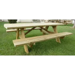 Table pique nique grande capacité 