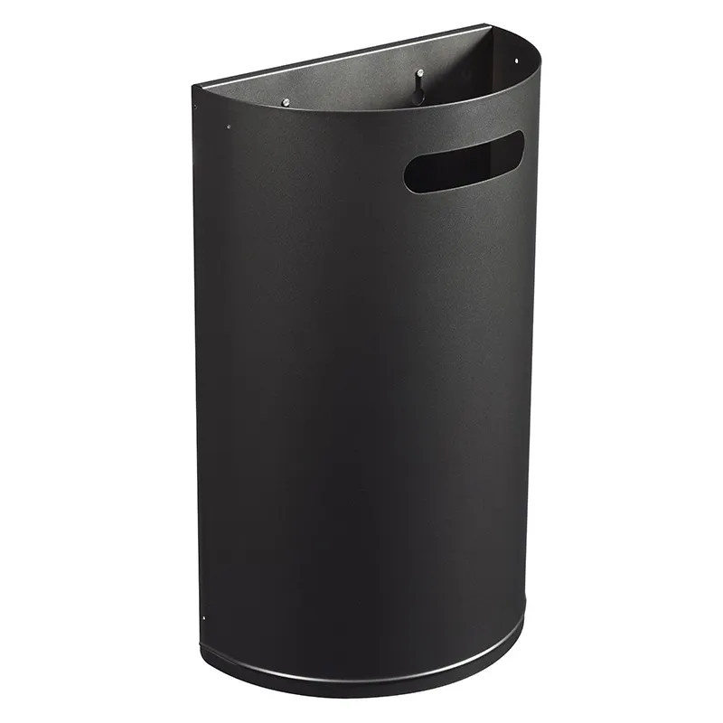Corbeille urbaine murale métallique Corbeille urbaine murale métallique