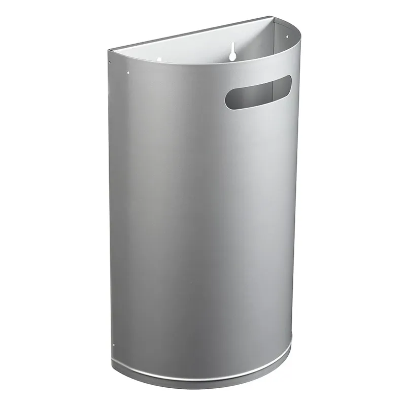 Corbeille urbaine murale métallique Corbeille urbaine murale métallique