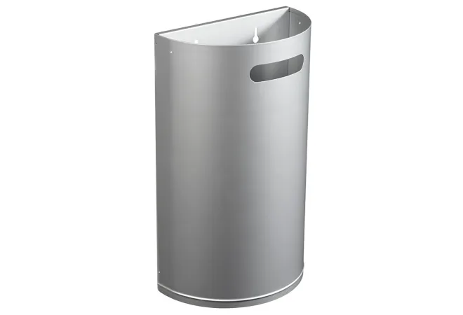 Corbeille urbaine murale métallique Corbeille urbaine murale métallique