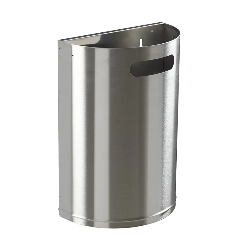 Corbeille urbaine murale métallique Corbeille urbaine murale métallique