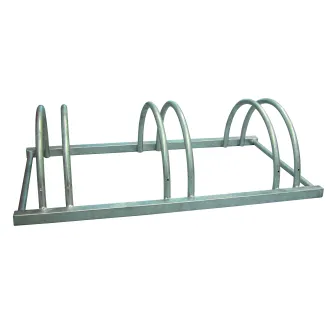 Râtelier pour vélo en métal - 3 places