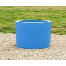 Jardinière Cléopâtre ronde en béton - Leader Equipements