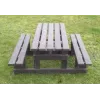Table pique nique modèle Antibes en plastique recyclé - Leader Equipements Table pique nique modèle Antibes en plastique recyclé - Leader Equipements