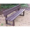 Banc en plastique recyclé extérieur Mende - Leader Equipements Banc en plastique recyclé extérieur Mende - Leader Equipements
