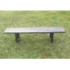 Banquette en plastique recyclé - modèle Séville - Leader Equipements