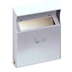 Cendrier anti-tempête en métal - argent - Leader Equipements