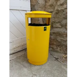 Corbeille publique Mayotte - Lisse - Leader Equipements