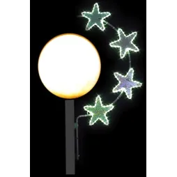 Décoration de noël pour ville, illumination lampadaire de noël Décoration de noël pour ville, illumination lampadaire de noël