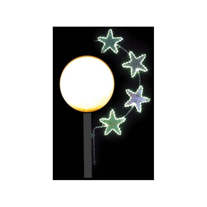 Décoration de noël pour ville, illumination lampadaire de noël Décoration de noël pour ville, illumination lampadaire de noël