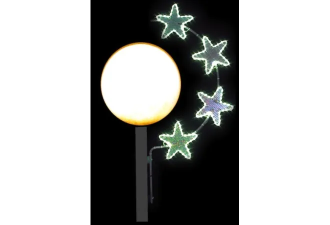 Décoration de noël pour ville, illumination lampadaire de noël Décoration de noël pour ville, illumination lampadaire de noël