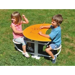 Louna - Table duo extérieure pour enfants - Leader Equipements