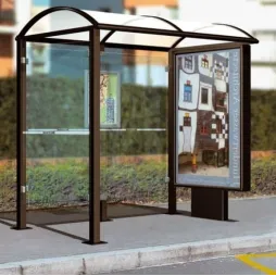 Visuel station bus Port-Cros en 2.5 m - Leader Equipements