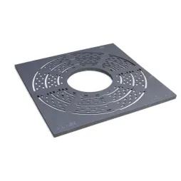 Grille de protection d'arbre à motifs circulaires Niu 1000 x 1000 mm - Leader Equipements