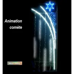 Décoration et illumination de Noël : pluie d'étoiles Décoration et illumination de Noël : pluie d'étoiles