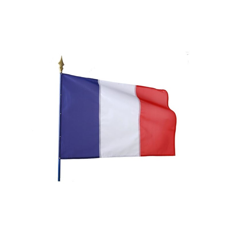 Drapeau tricolore France - La Tranchée Militaire