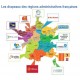 Drapeau sur hampe des Régions administratives françaises - Leader Equipements