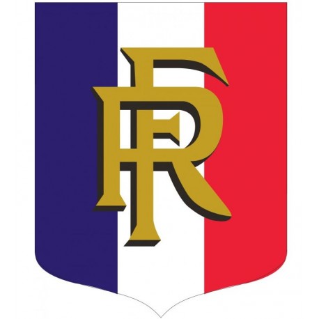 Visuel Écusson porte-drapeaux éco : Tricolore RF - Leader Equipements