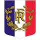 Visuel de l'Écusson porte-drapeaux Tricolore RF et Palmes éco - Leader Equipements