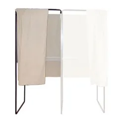 Isoloir électoral en tissu