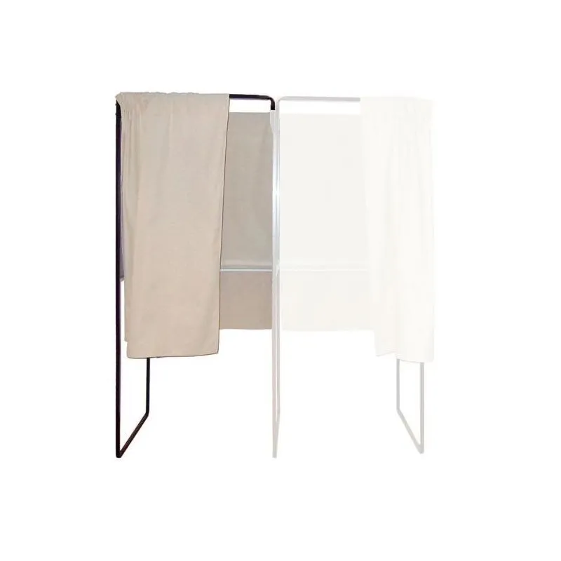 Isoloir électoral en tissu