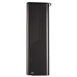 Distributeur et corbeille féminine murale - 10 L - manganèse - Leader Equipements