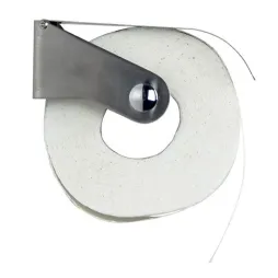 Dérouleur mural de papier toilette - Inox brossé - Leader Equipements