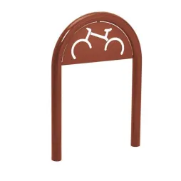 Arceau trombone support deux-roues - signalétique vélo - Leader Equipements 