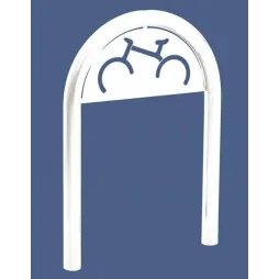 Arceau trombone support deux-roues - signalétique vélo - Leader Equipements 