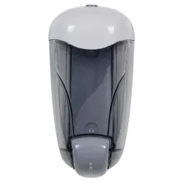 Distributeur mural de savon 1.5 L blanc / transparent - Leader Equipements