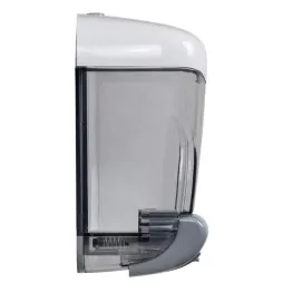Distributeur mural de savon 1.5 L blanc / transparent - Leader Equipements