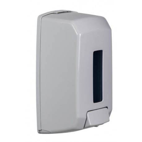 Distributeur de savon 1.1 L en ABS blanc antistatique - Saneva - Leader Equipements