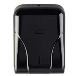 Distributeur de feuilles enchevêtrées essuie-mains en ABS noir - Oléane - Leader Equipements
