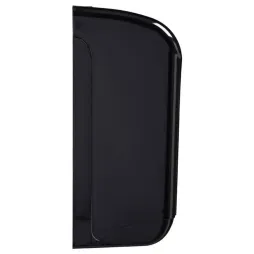 Petit distributeur en ABS noir d'essuie-mains à dévidage central - Oléane 150 formats - Leader Equipements