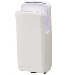 Sèche-mains vertical en ABS blanc - AERY Plus 750 W - Leader Equipements