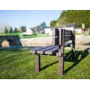 Banc plastique recyclé extérieur Alicanthe - Leader Equipements Banc plastique recyclé extérieur Alicanthe - Leader Equipements