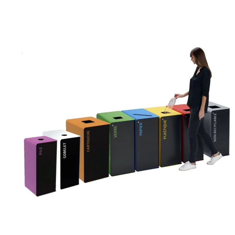 Poubelle intérieure de tri sélectif