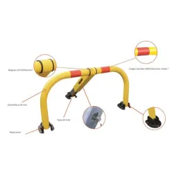 Arceau anti stationnement haute visibilité