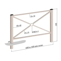Barrière de ville Pagode