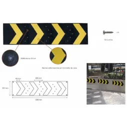 Signalisation virage de parking